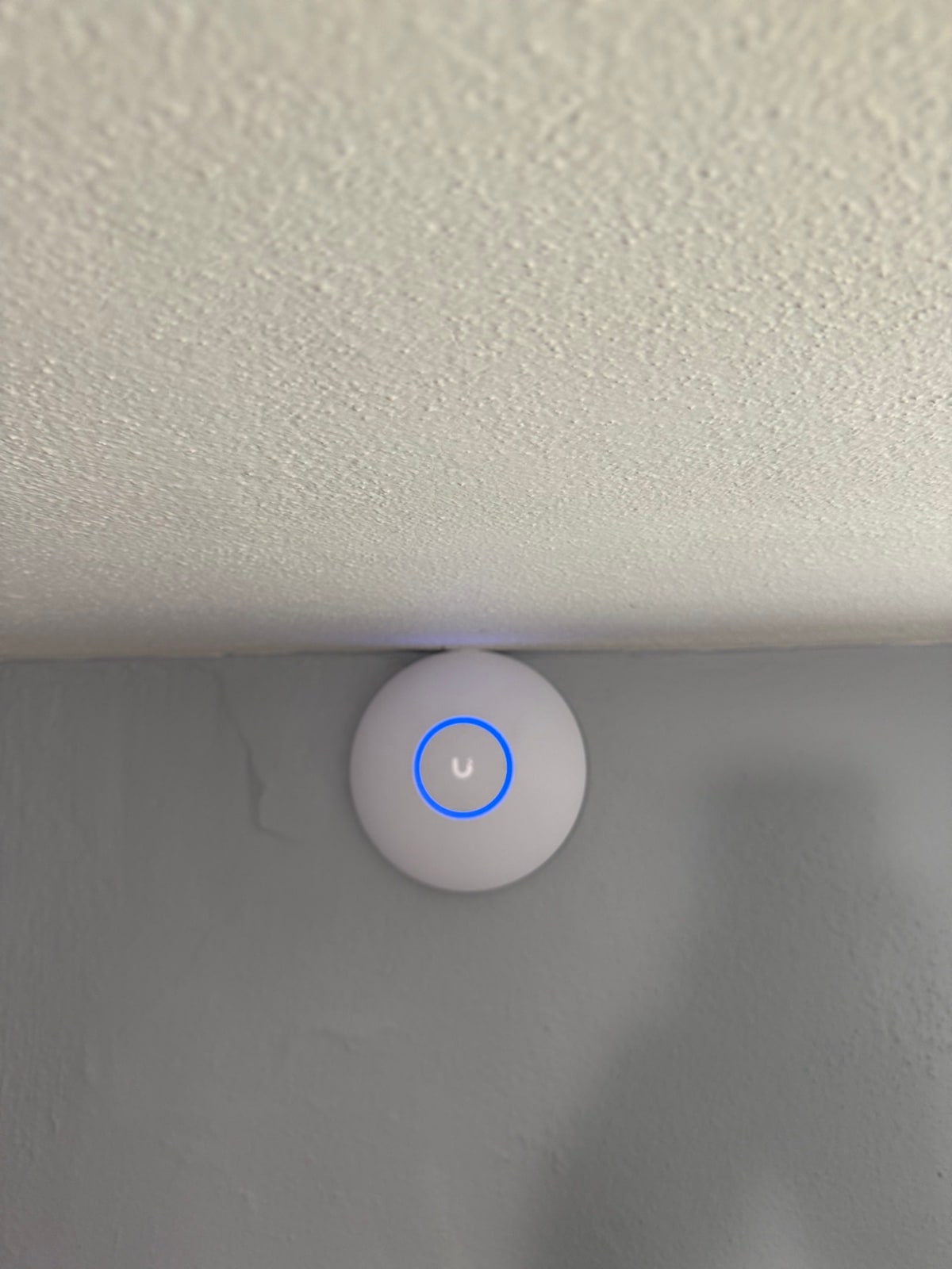 UniFi access point - close-up detail