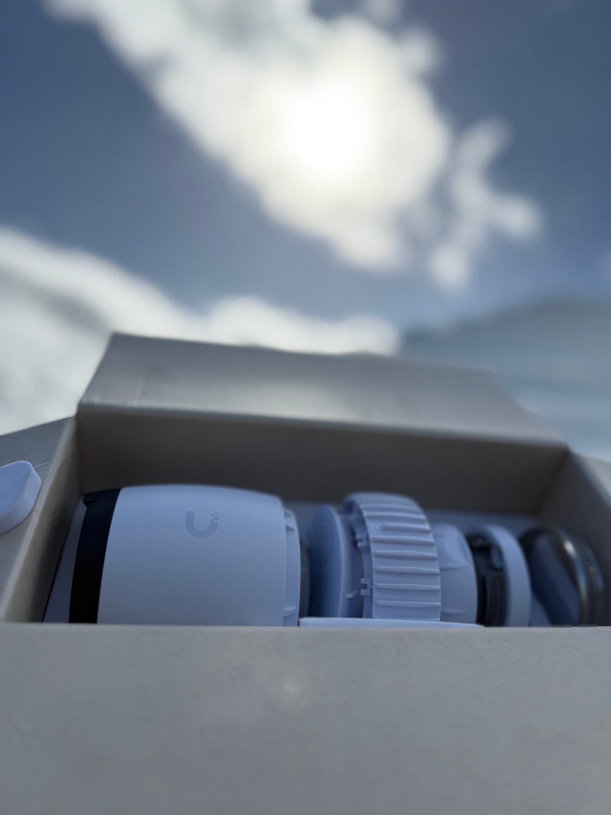Fresh UniFi cameras ready for an upcoming install